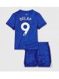 Chelsea Liam Delap #9 Replika Hemmakläder Barn 2025-26 Kortärmad (+ byxor)